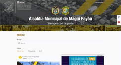 Desktop Screenshot of maguipayan-narino.gov.co
